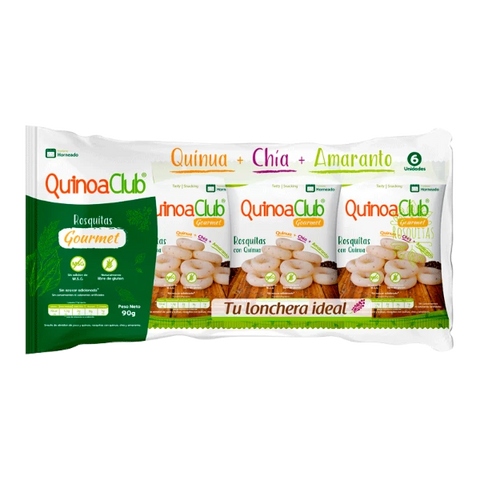 Rosquitas de Quinua Gourmet x6 - QuinoaClub 90g