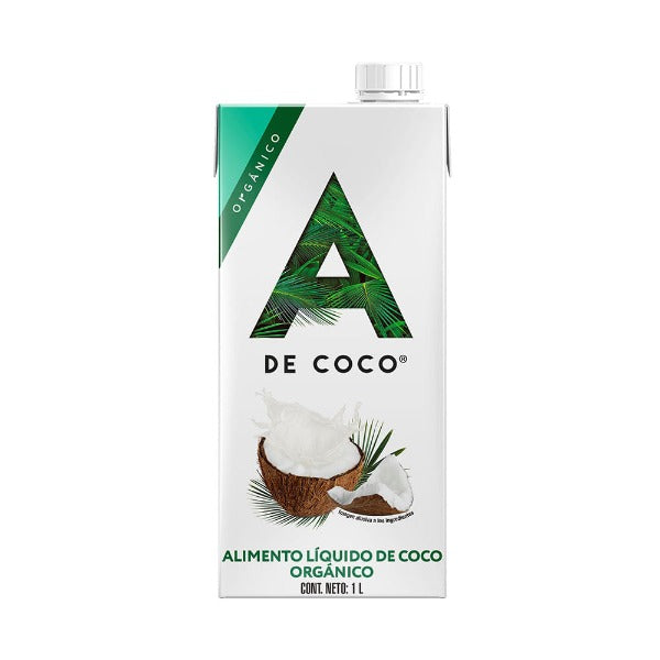 Leche de Coco Orgánico - A de Coco 1L