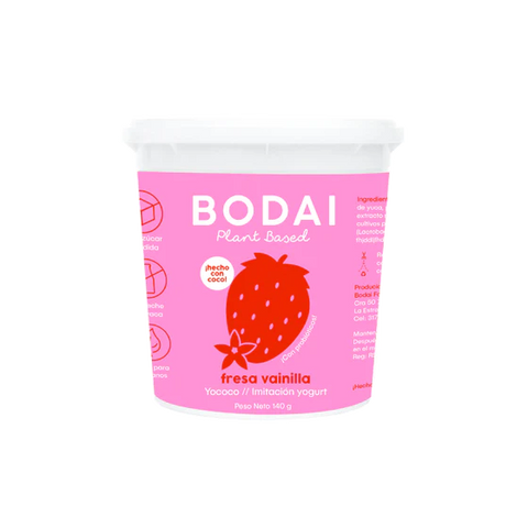Yococo Imitación Yogurt Fresa Vainilla - Bodai 140gr