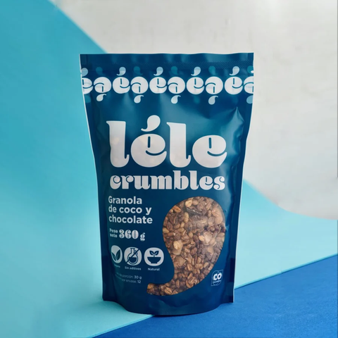 Granola Coco y Chocolate - Lele Crumbles 360g