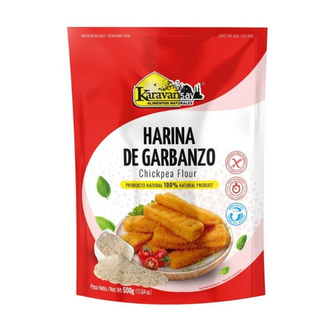 Harina de Garbanzo - Karavansay 500g.